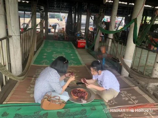 Rustic Outdoor Kung Fu Exchange Between Two Women – AI Generated Video | Hailuo AI
