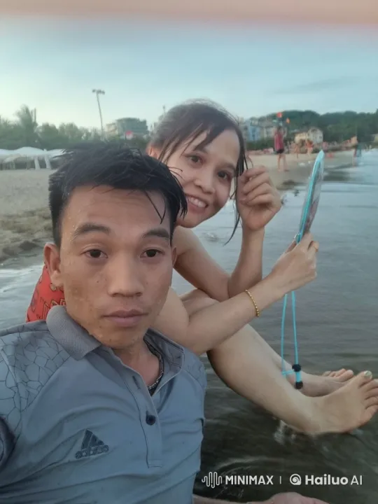 Beachside Kungfu Performance by Man and Woman – AI Generated Video | Hailuo AI