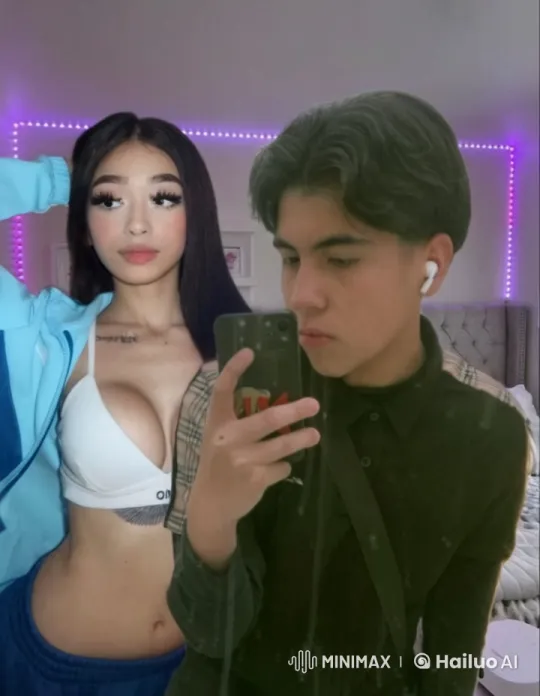 Couple Shares Affectionate Moment in Bedroom – AI Generated Video | Hailuo AI