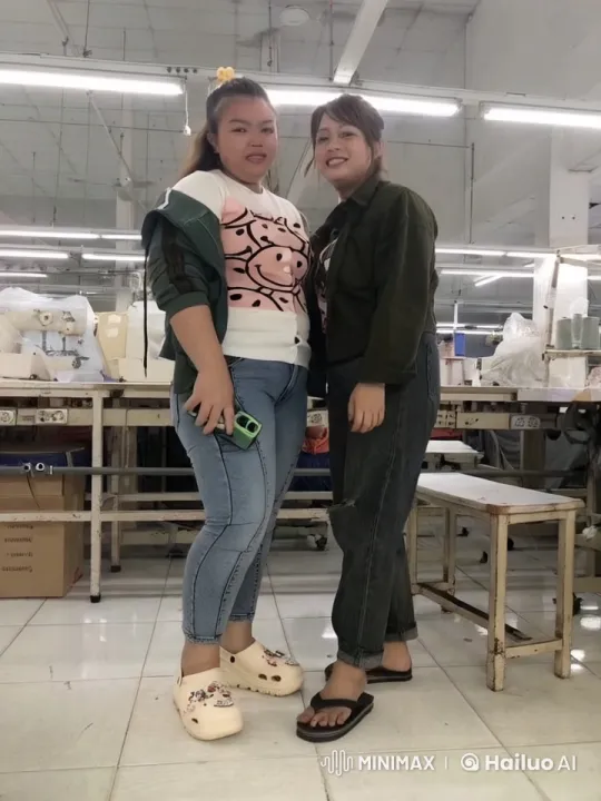 Two Women in Fierce Fight Amidst Industrial Tables – AI Generated Video | Hailuo AI