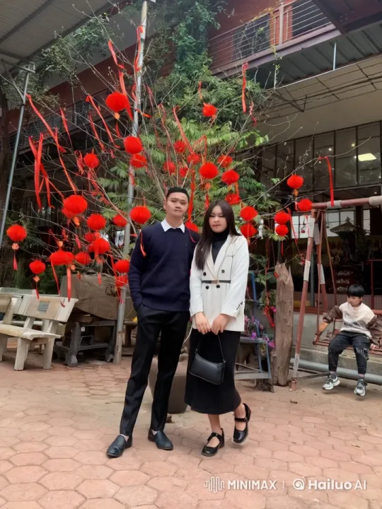 Dynamic Kung Fu Display in Festive Outdoor Setting – AI Generated Video | Hailuo AI