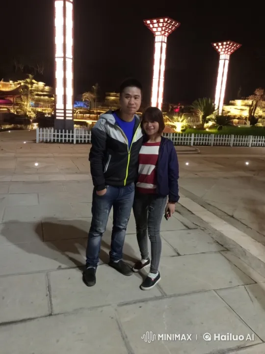 Nighttime Kungfu Performance in Dynamic Outdoor Setting – AI Generated Video | Hailuo AI