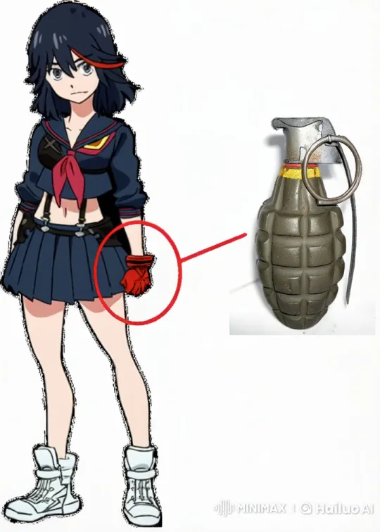 Character Shrinks with Grenade in Surreal Video – AI Generated Video | Hailuo AI