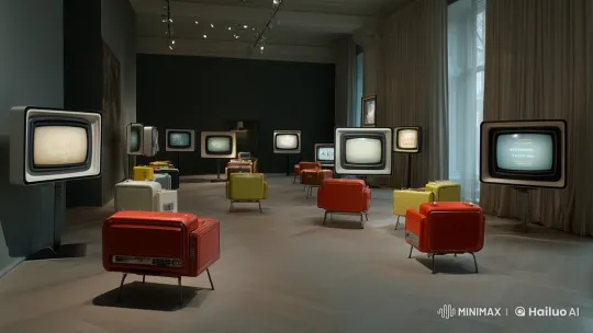 Nostalgic Journey Through Vintage Television Clips – AI Generated Video | Hailuo AI