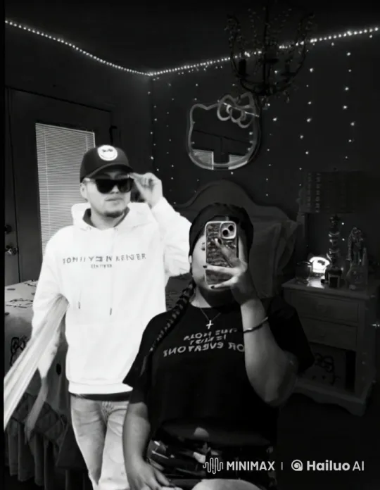 Young Couple's Tender Moment in Cozy Bedroom – AI Generated Video | Hailuo AI