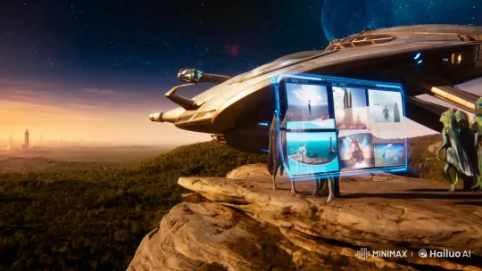 Zynthian Aliens Study and Fear Nocturnal Humanity – AI Generated Video | Hailuo AI