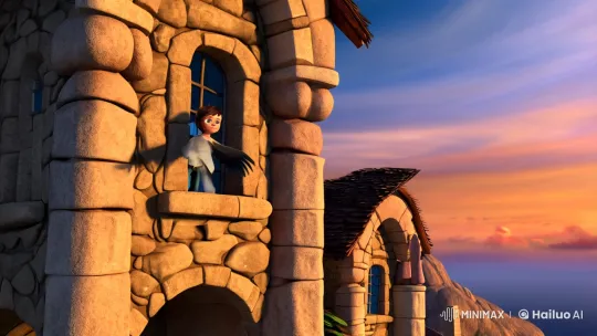 Boy Soars and Swims Through Fantastical and Serene Worlds – AI Generated Video | Hailuo AI