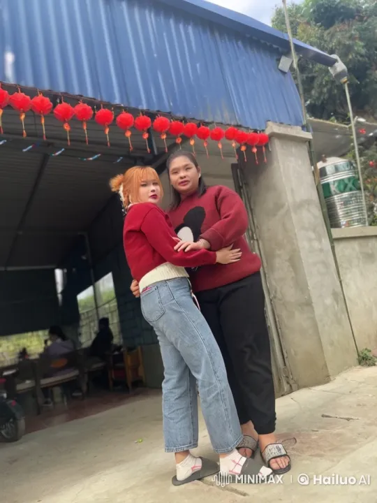 Dynamic Kung Fu Duel in Front of Lantern-Decorated Building – AI Generated Video | Hailuo AI