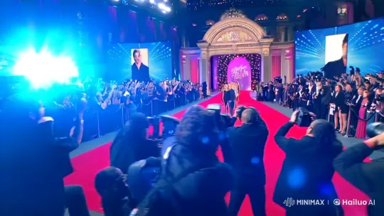 Entertainment Industry Glamour: Stars, Paparazzi, and Celebration – AI Generated Video | Hailuo AI