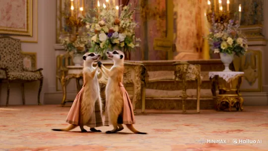 Meerkats Waltz in Rococo Splendor – AI Generated Video | Hailuo AI