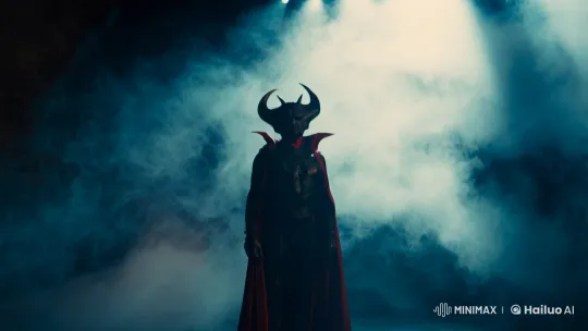 Satan Revealed as Marilyn Monroe in Dramatic Scene – AI Generated Video | Hailuo AI