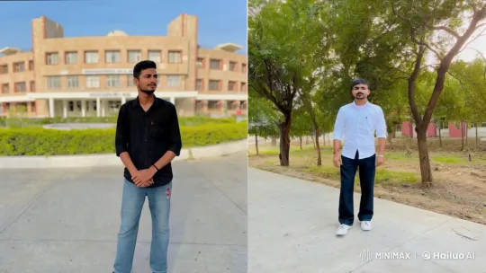 Young Men Embrace and Kiss in Outdoor Meeting – AI Generated Video | Hailuo AI