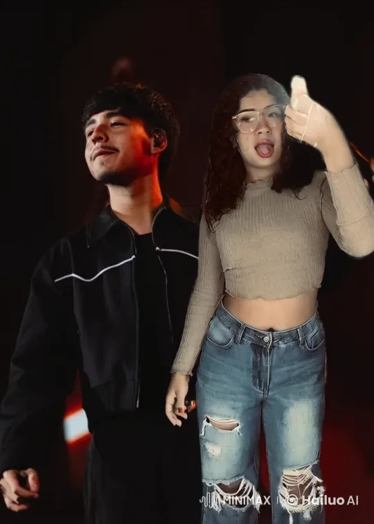 Boy Shows Affection to Girl with Hug and Kiss – AI Generated Video | Hailuo AI