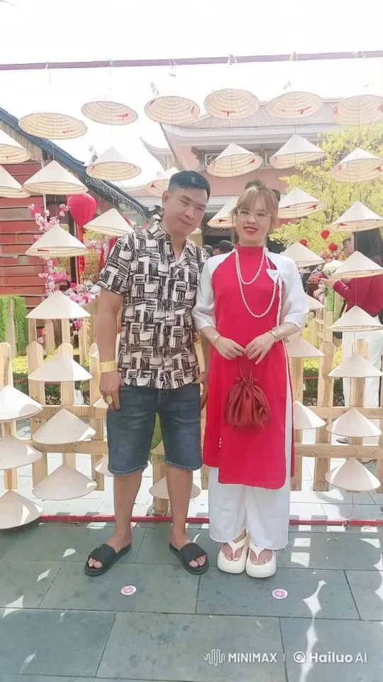 Couple Performing Synchronized Kung Fu in Decorated Setting – AI Generated Video | Hailuo AI