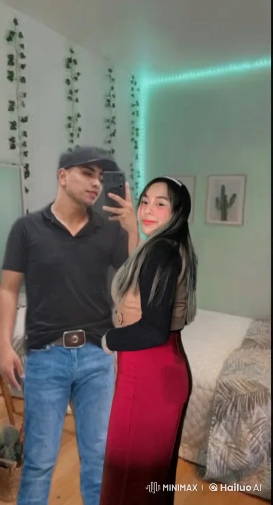 Affectionate Embrace and Kiss in a Cozy Bedroom – AI Generated Video | Hailuo AI