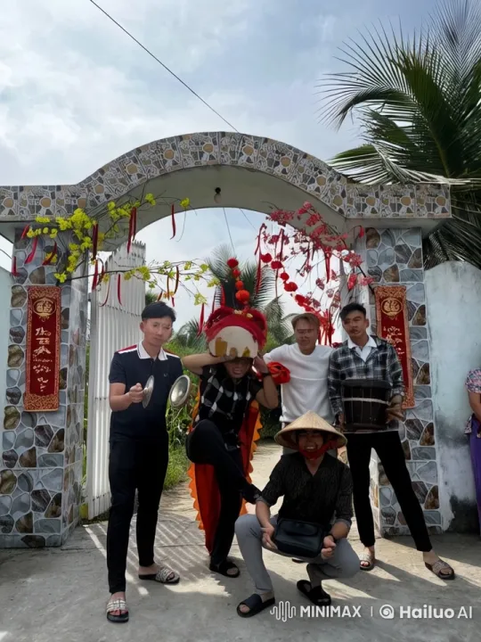 Traditional Celebration: Lion Dance & Kung Fu Performance – AI Generated Video | Hailuo AI