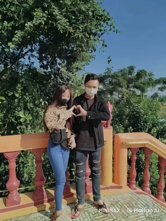Intense Kung Fu Duel on Scenic Terrace – AI Generated Video | Hailuo AI