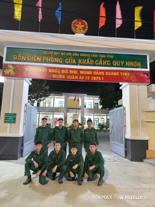 Military Personnel Showcase Martial Arts at Quy Nhon Border Guard Station – AI Generated Video | Hailuo AI