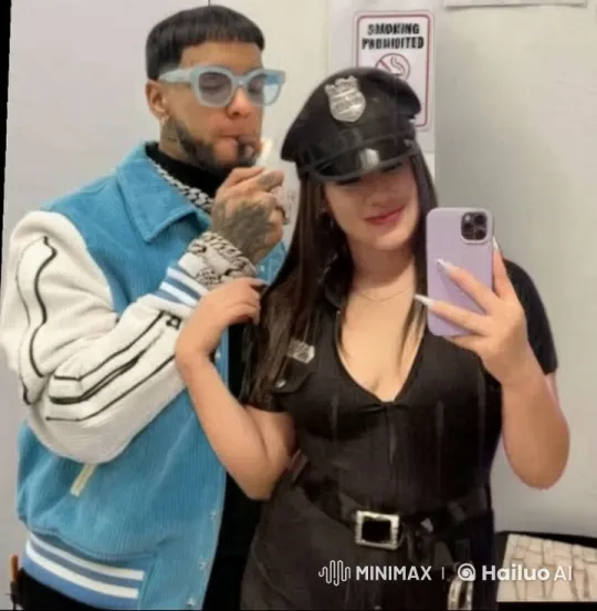 Couple Captures Affectionate Selfie in a Well-Lit Room – AI Generated Video | Hailuo AI