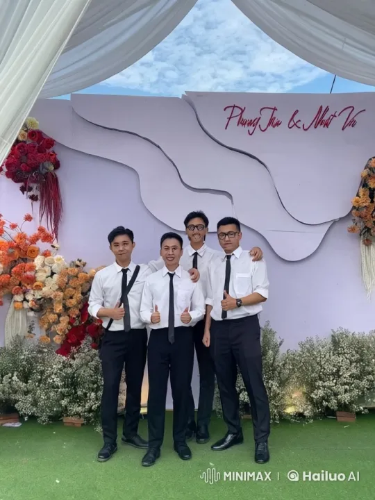 White Shirts, Black Ties: Kung Fu Playfulness – AI Generated Video | Hailuo AI