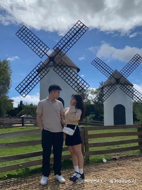 Couple Practicing Martial Arts in Pastoral Setting – AI Generated Video | Hailuo AI