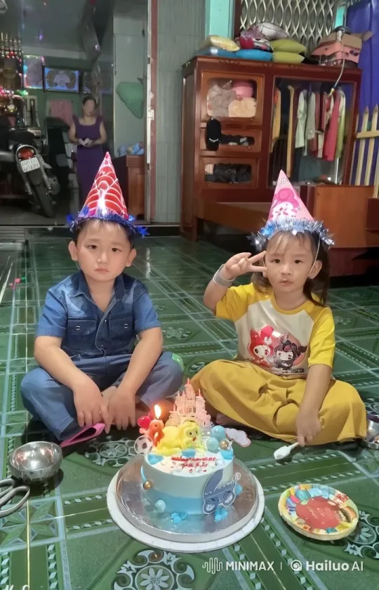 Children Celebrate Birthday with Imaginative Play – AI Generated Video | Hailuo AI