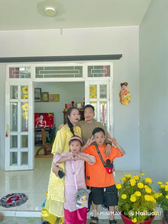 Family Performs Kungfu in Front of Home – AI Generated Video | Hailuo AI