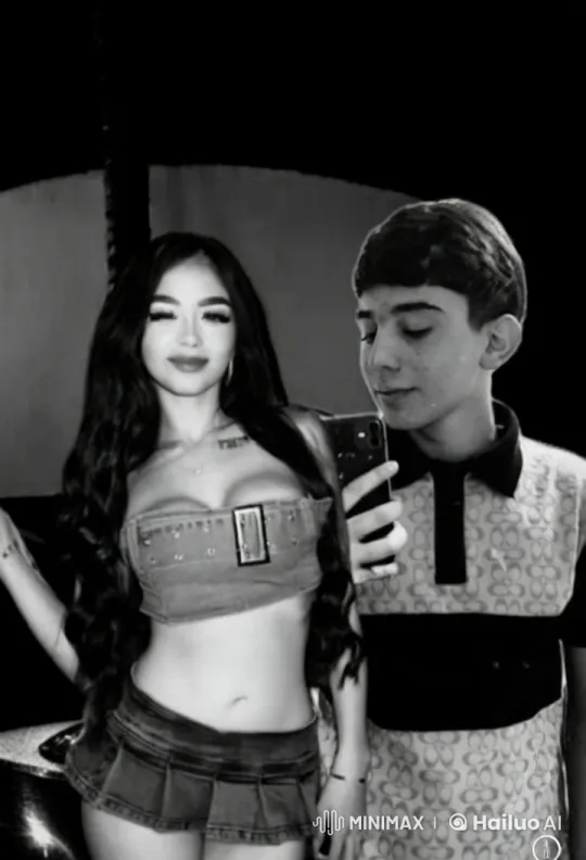 Affectionate Moment Between a Girl and a Boy – AI Generated Video | Hailuo AI