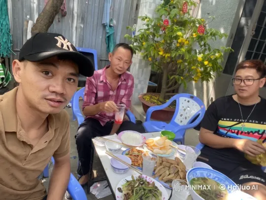 Outdoor Kungfu Display During Meal – AI Generated Video | Hailuo AI
