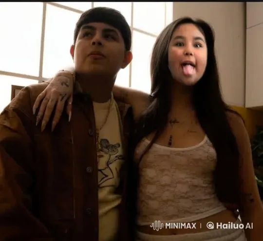Affectionate Embrace Between Young Couple Indoors – AI Generated Video | Hailuo AI