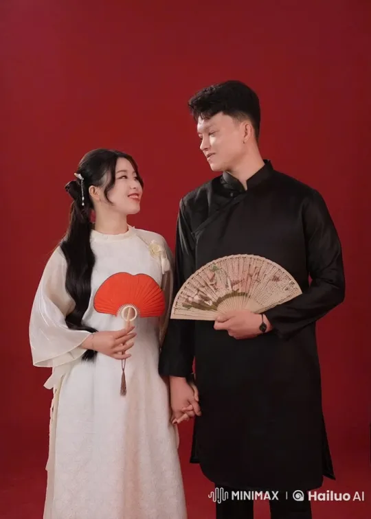 Traditional Dancers' Dynamic Mid-Air Clash – AI Generated Video | Hailuo AI