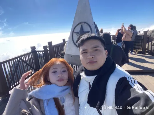 Kung Fu Combat on Scenic Observation Deck – AI Generated Video | Hailuo AI