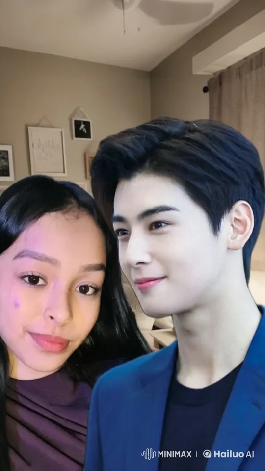 Young Couple Shares a Gentle Kiss – AI Generated Video | Hailuo AI
