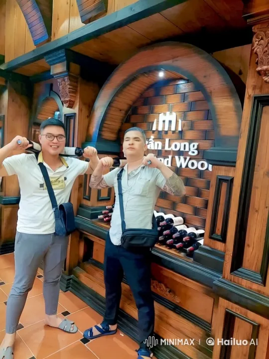 Martial Arts Display in Sophisticated Wine Display Setting – AI Generated Video | Hailuo AI