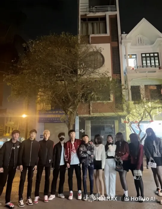 Teenagers Showcase Kungfu Skills on Street at Night – AI Generated Video | Hailuo AI