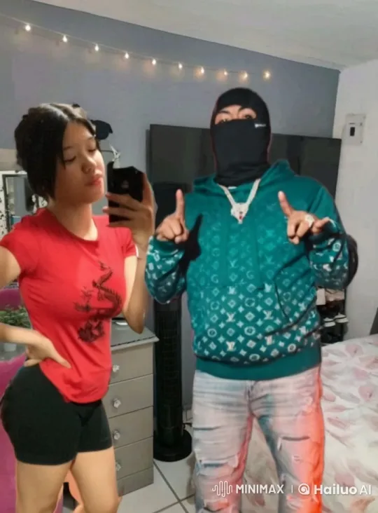 Couple Shares Sweet Moment in Fairy-Lit Bedroom – AI Generated Video | Hailuo AI