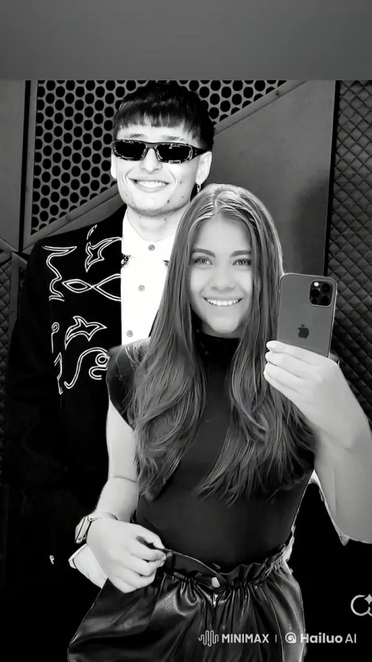 Young Couple Takes Stylish Selfie in Modern Setting – AI Generated Video | Hailuo AI