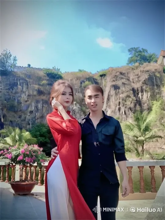 Couple Showcases Martial Arts in Scenic Setting – AI Generated Video | Hailuo AI