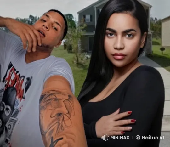 Affectionate Couple in Suburban Setting – AI Generated Video | Hailuo AI