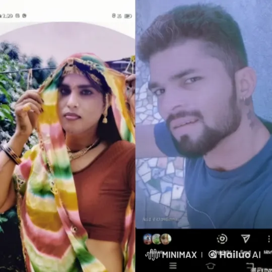 Couple Shares Tender Moment in Traditional and Casual Styles – AI Generated Video | Hailuo AI