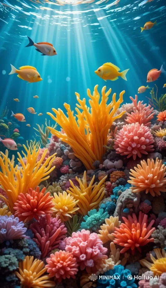 Culinary Magic: Pasta Reef Underwater Adventure – AI Generated Video | Hailuo AI