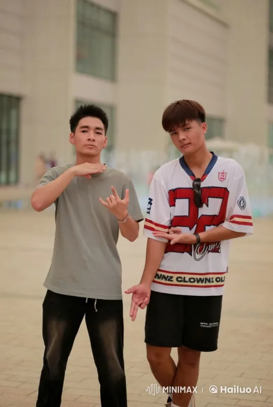Young Men Showcase Martial Arts Skills in Outdoor Fight Scene – AI Generated Video | Hailuo AI
