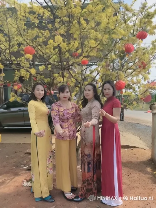 Vietnamese Women Perform Kung Fu in Cultural Setting – AI Generated Video | Hailuo AI