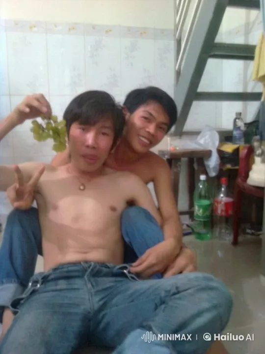Playful Friendship and Intimacy Between Two Men – AI Generated Video | Hailuo AI