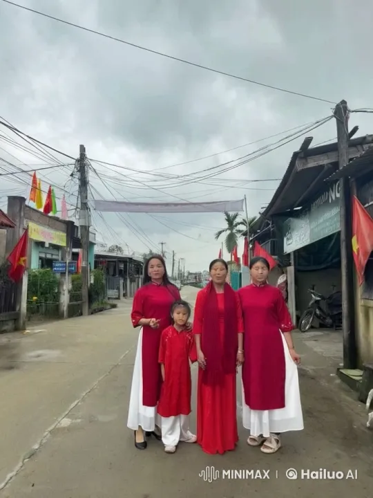 Traditional Kungfu Performance by Women and Child on Quiet Street – AI Generated Video | Hailuo AI