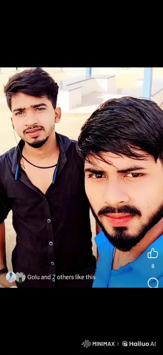 Two Friends Share an Intimate Moment Outdoors – AI Generated Video | Hailuo AI