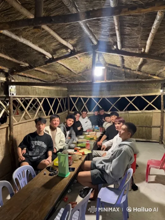 Rustic Gathering Transforms into Energetic Kung Fu Practice – AI Generated Video | Hailuo AI