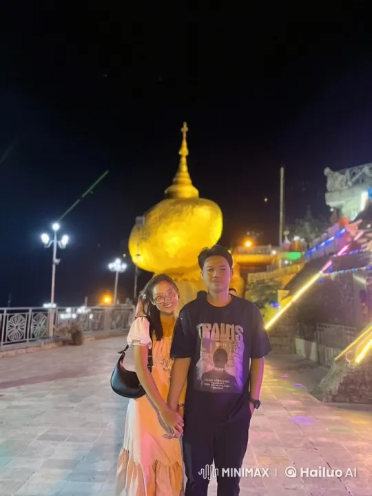 Couple's Graceful Kung Fu Battle at Serene Stupa – AI Generated Video | Hailuo AI