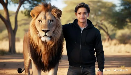 Kung Fu Lion: Harmony of Martial Arts and Nature – AI Generated Video | Hailuo AI