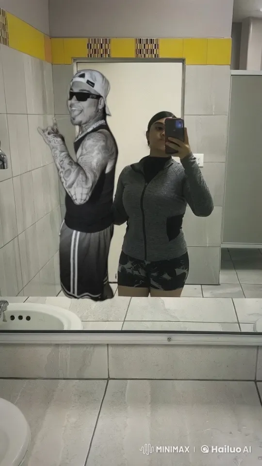 Couple Shares Affectionate Moment in Bathroom – AI Generated Video | Hailuo AI